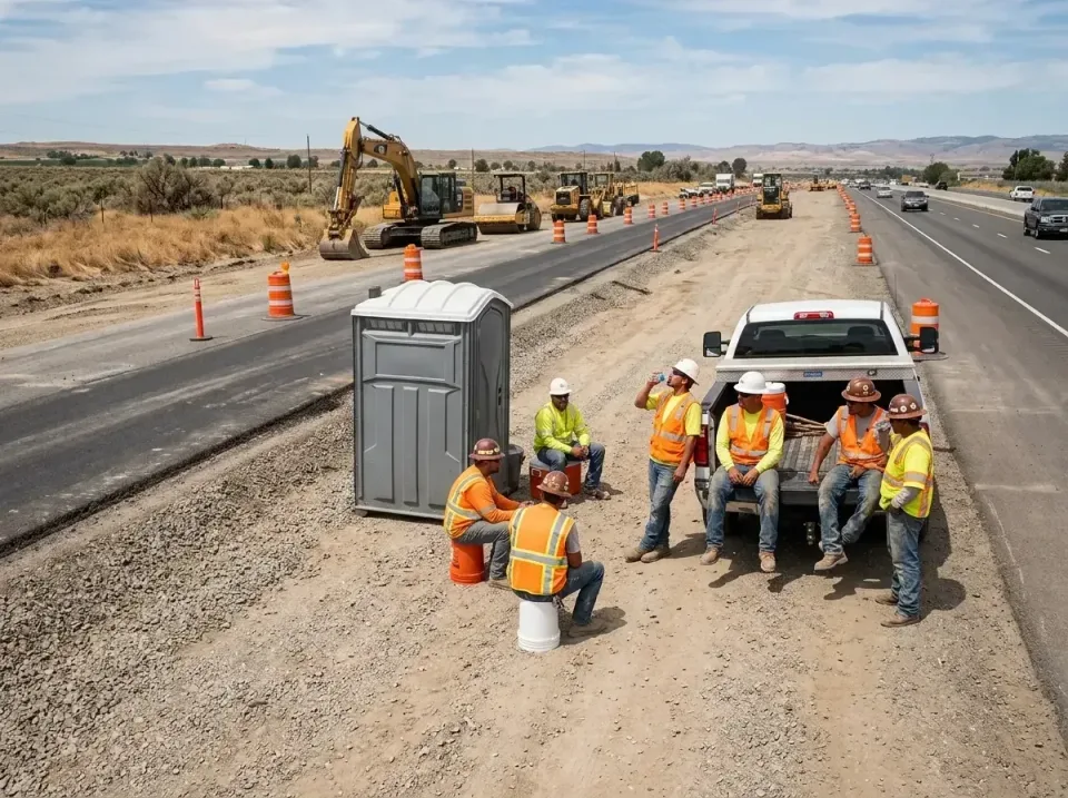 highway-road-construction-crew-007 — frequently asked questions, Porta Potty and Restroom Rentals in Mayfair, CA